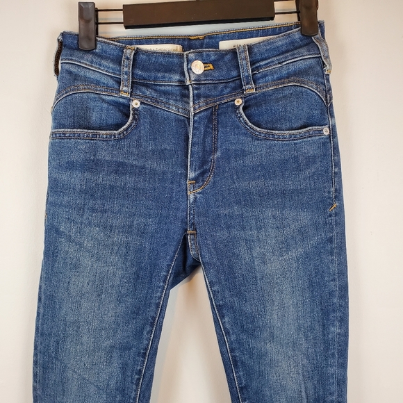 Pilcro and the Letterpress High Rise Skinny  Jeans Size 25 Womens Anthropologie - Picture 3 of 13